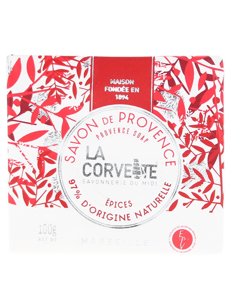 La Corvette Savon de Provence Épices 100 Grammes