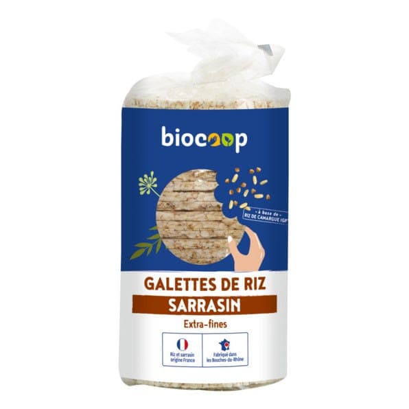 Galettes riz sarrasin fine 130g