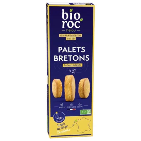 Palets bretons pur beurre de baratte 130g