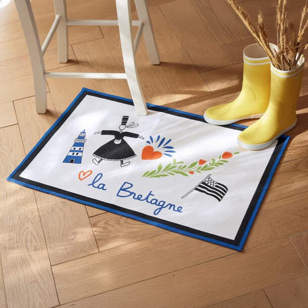 Tapis de cuisine Nous aimons la Bretagne